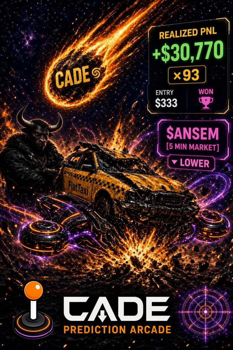 FlatTaxi's tweet photo. @CadeMarket @SolJakey Cade Market is 🔥🔥🔥 https://t.co/7LRp9tKOt8