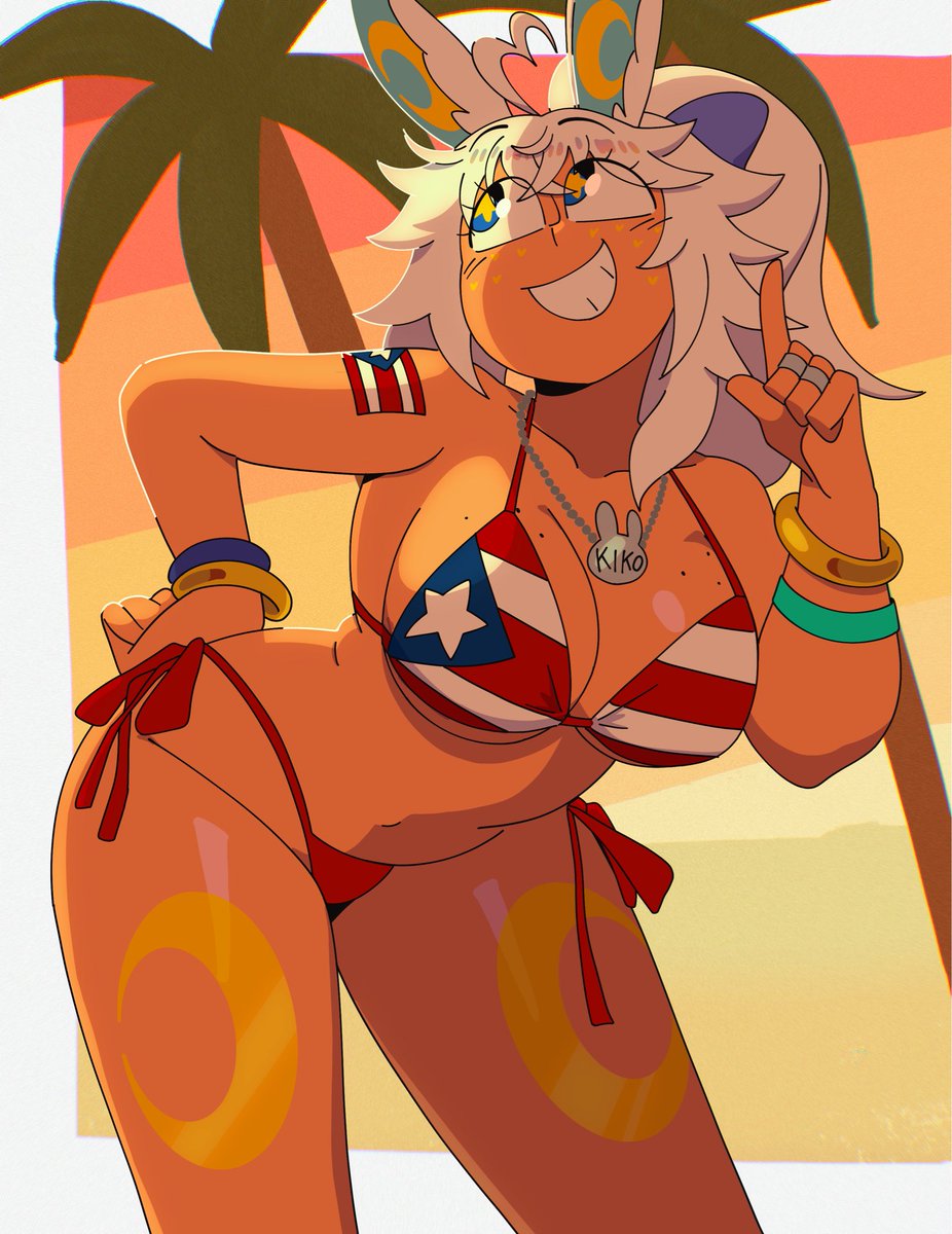 quintzeee's tweet photo. For the Latinas! 🇵🇷🏝️

Kiko: @LunarBunnieVT https://t.co/gCDAFLbQhX