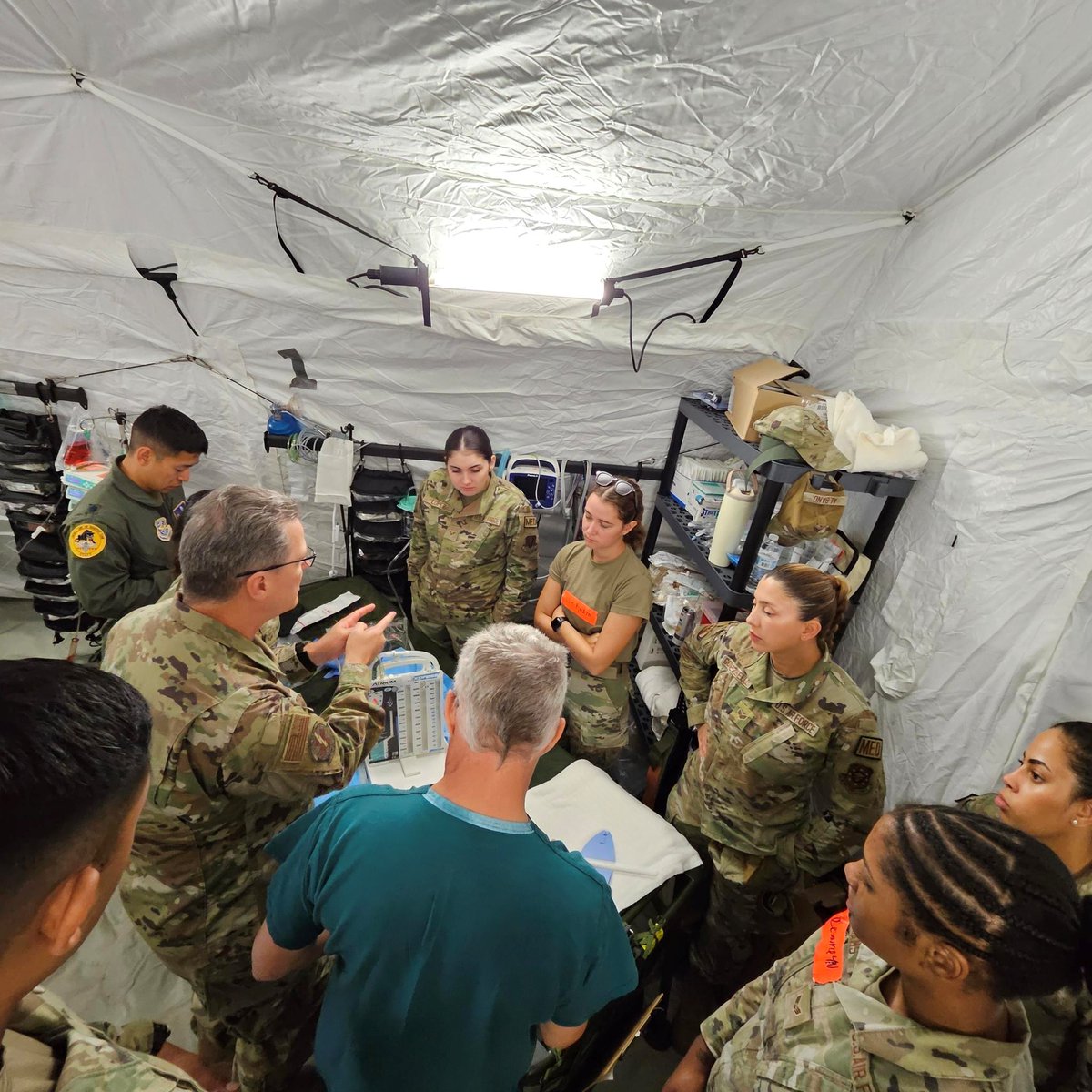 KansasGuard's tweet photo. TRENDING THIS WEEK: 190th Medical Group put to the test during Northern Strike large-scale exercise

Read the Full Story Here: https://t.co/dB1Cns6kz2 https://t.co/giOyCQ0ZJV