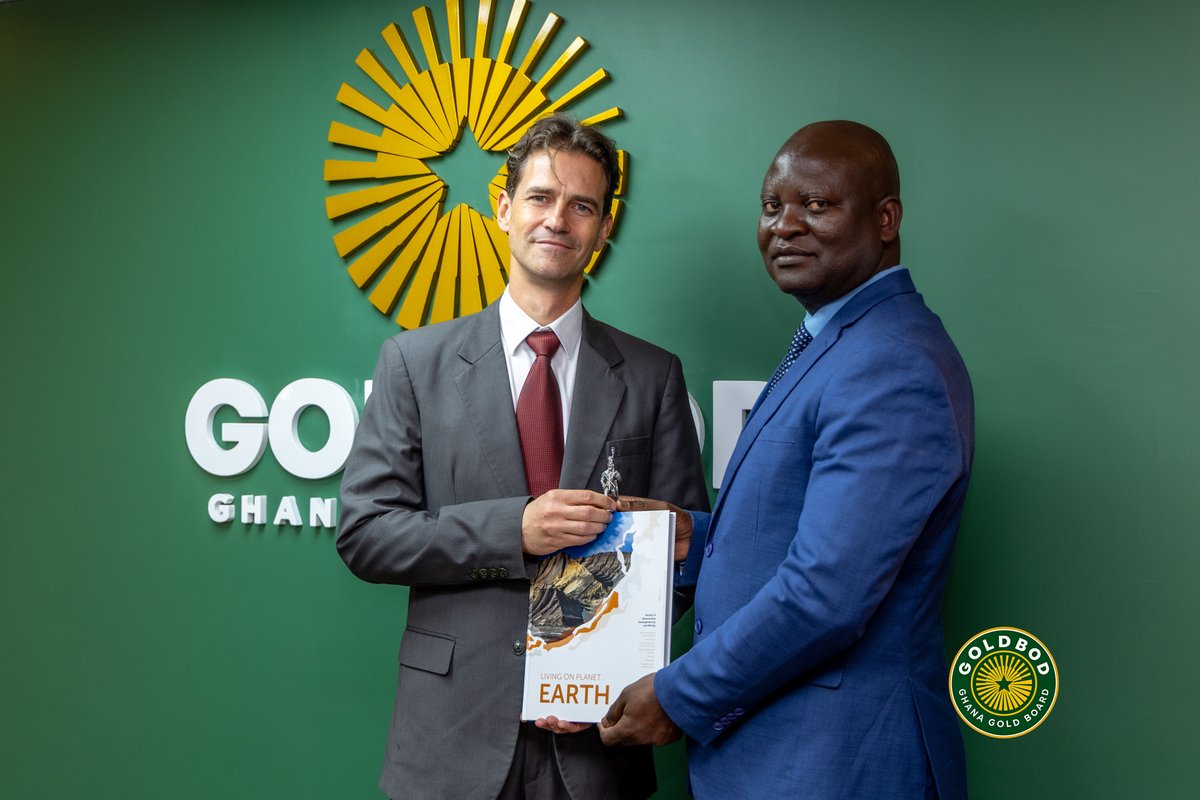 GhanaGOLDBOD's tweet photo. TU Bergakademie Freiberg University of Mines, Germany Explores Partnership with GoldBod to Advance Sustainable Small-Scale Mining

Representatives from TU Bergakademie Freiberg University of Mines, Germany, have engaged the Ghana Gold Board (GoldBod) to explore areas of collaboration aimed at strengthening responsible and sustainable artisanal and small-scale mining (ASM) in Ghana.

The engagement formed part of a visit facilitated by the Delegation of German Industry and Commerce in Ghana (AHK Ghana) under the Market Entry Programme, which promotes international partnerships, technology transfer and collaboration.

Speaking on behalf of the German university, Prof. Ing. Martin Kressen and Dr. Ing. Martin Mensah outlined areas where the institution’s technical expertise, research experience and technologies could support Ghana’s ASM formalisation and sustainability agenda.

Discussions focused on youth skills development, technical training, environmental monitoring, responsible sourcing, traceability and post-mining landscape restoration.

Prof. Ing. Martin Kresner highlighted the university’s extensive experience in mining and the restoration of degraded mining landscapes, stressing the importance of integrating rehabilitation into mining operations and ensuring that mined lands remain useful to communities after mining.

Dr. Mensah also emphasised the need to listen to artisanal and small-scale miners and develop practical solutions that recognise their realities while supporting formalisation. He highlighted opportunities to train young professionals and develop specialised enterprises capable of providing technical services across the ASM value chain.

The engagement provided a platform for GoldBod and TU Bergakademie Freiberg to explore potential cooperation in skills development, technology and environmental sustainability as part of efforts to promote a more responsible ASM sector in Ghana.