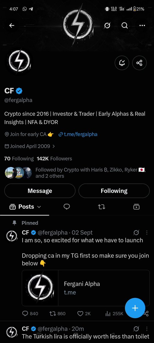 Bigwin145's tweet photo. @Crypto__Haris @fergalpha Done

0x5021D3662f92a39A75dbBd364d3363927e219614 https://t.co/QuahXkmBsO