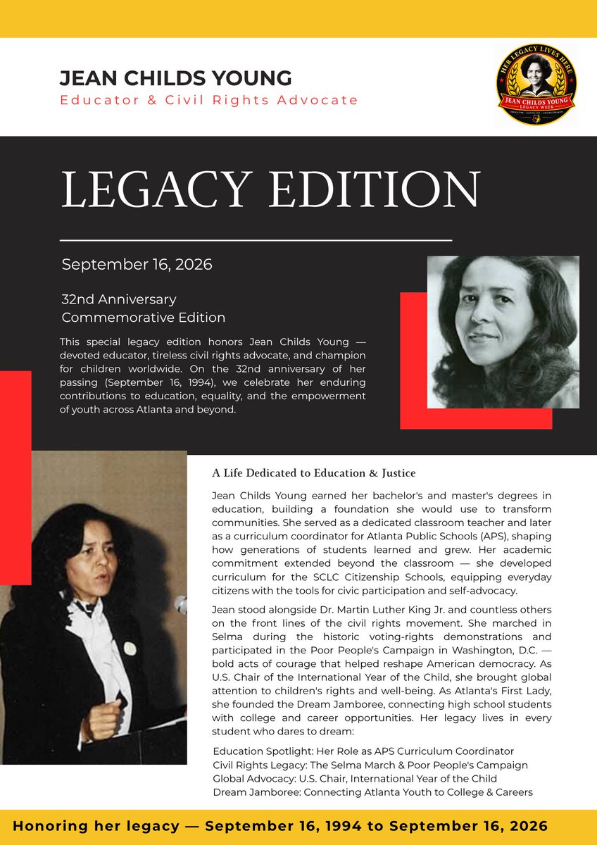 apsyoungms's tweet photo. Her Legacy Lives Here 
Learn more about JCY in our legacy newsletter as we celebrate her life and memory as an educator and advocate for children.

Read today: https://t.co/Eg9LZRIXs8
#HerLegacyLivesHere #JCYMS #Wolfpack https://t.co/y9PlY97I6L