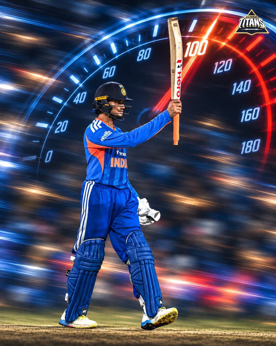 gujarat_titans's tweet photo. Abhishek vs 100 ⚡️ https://t.co/yNzR0y0Tnf