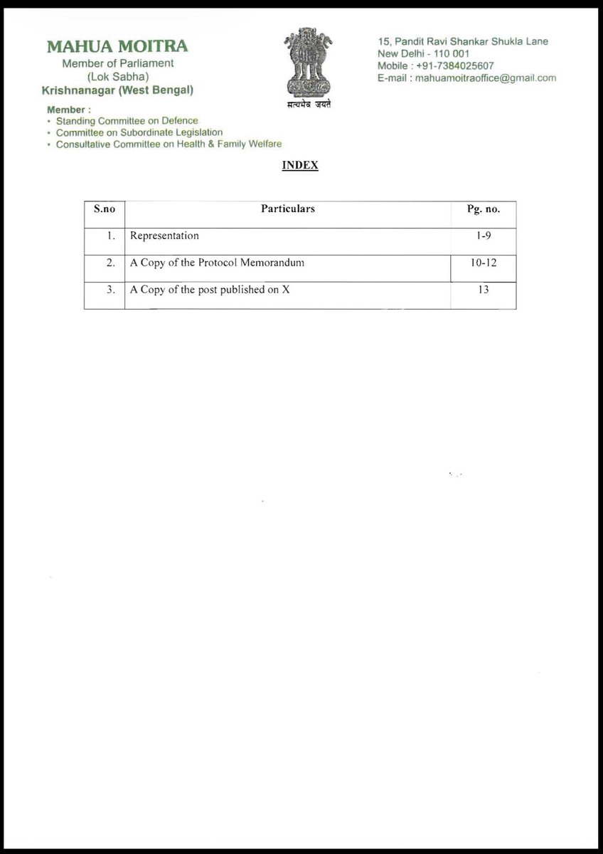 MahuaMoitra's tweet photo. Dear @NCM_GoI have sent representation about deliberate exclusion of Muslim IPS &amp; IAS officers on at least 3 of Amit Shah’s official meetings in Bengal. Please conduct immediate enquiry &amp; take action. Tax payers including Muslims pay your salary.  (1/4) https://t.co/ZEjWpSCp9F