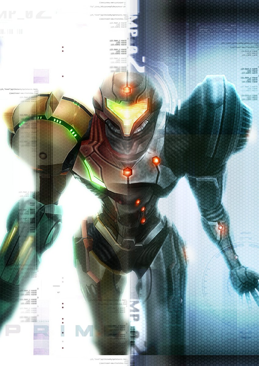 FlipJumpKick's tweet photo. Honestly Retro was cooking with the Metroid Prime 2 artworks https://t.co/xVEykOQHxu