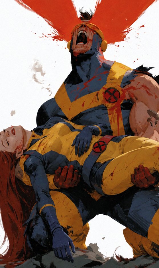 knightama's tweet photo. Jean Grey’s death will always hurt. https://t.co/RAxldcwy7D