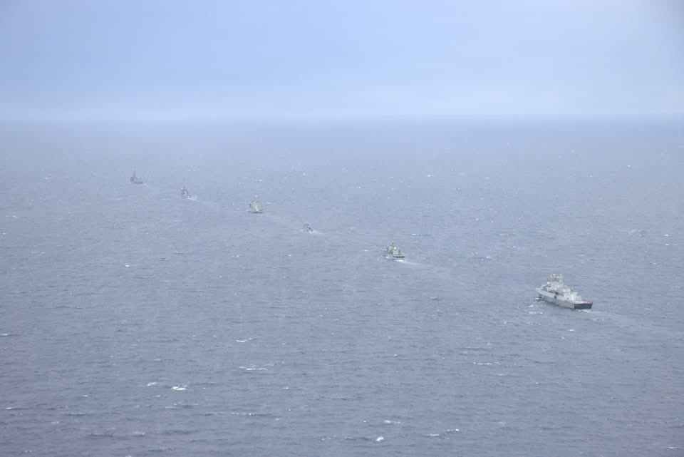 USAfricaCommand's tweet photo. βοΈ CASTING OFF: The at-sea phase of #PhoenixExpress 2026 is officially underway: https://t.co/nHKuKWES0y https://t.co/VTIQuX2ZwF