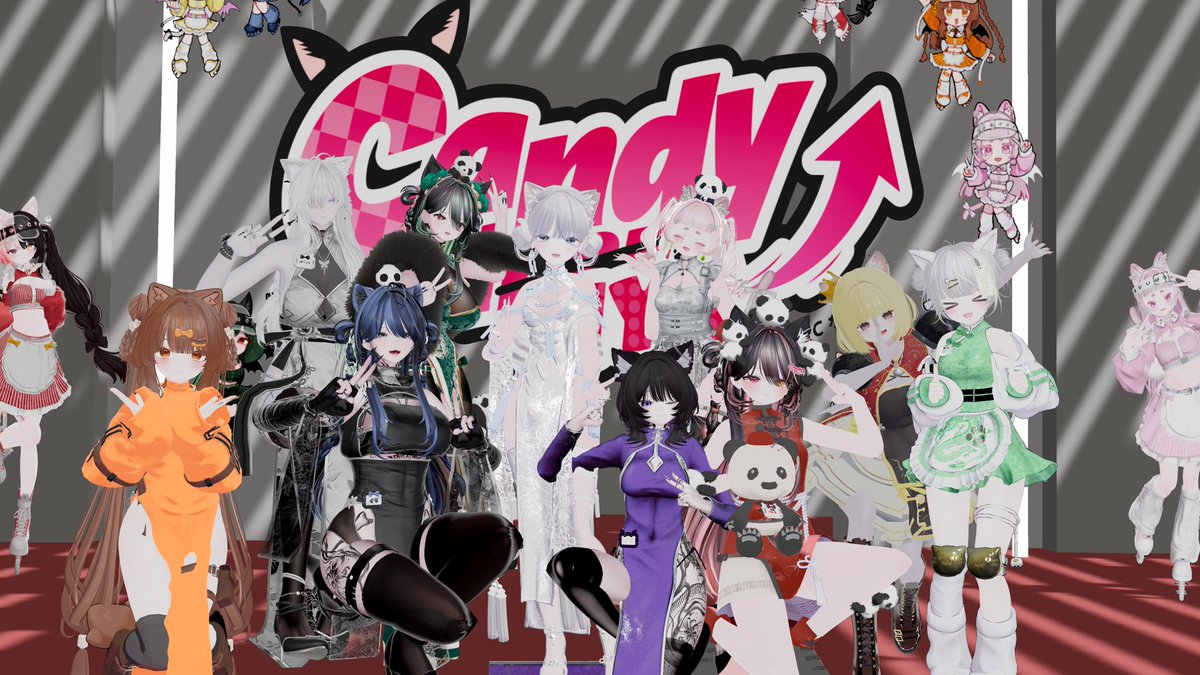 Candy_dinya_'s tweet photo. 🍒 Thank you 🍒

Candy Diner × nya- へご来店いただき
ありがとうございました🐼

本日の思い出はぜひ
#VRCだいにゃー
へ📮✨

#vrcイベント https://t.co/iV6rsX0RMY