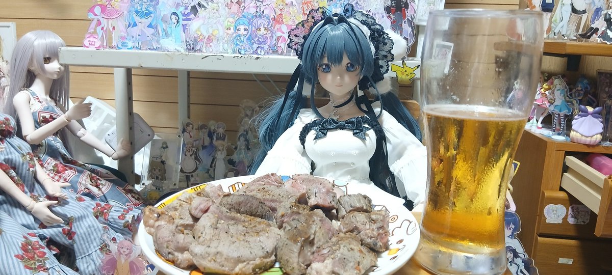 6STOR95cKWWitwD's tweet photo. #DDby 
#ドル活 
つきなお姉ちゃんにラム肉のステーキを食べてもらうよ https://t.co/HnetPQqpPW