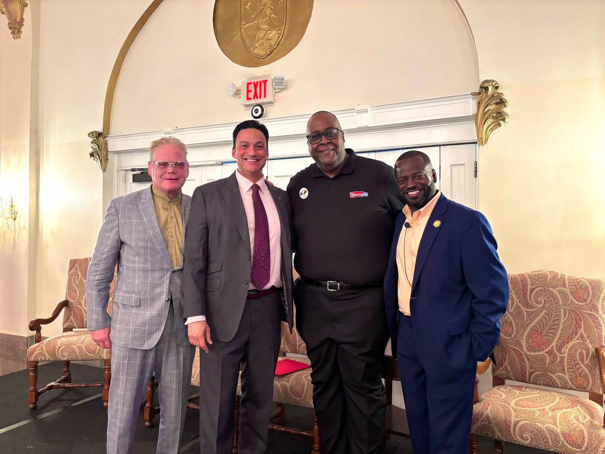 TestaForNJ's tweet photo. Proud to join Victor Faison on On the Town at the Cape May County Chamber of Commerce alongside the best legislative team in New Jersey, Assemblymen Simonsen and McClellan

From affordability and energy costs to housing and jobs, we’re focused on fighting for the people and communities of South Jersey.

Thanks to Victor and the Chamber for having us!