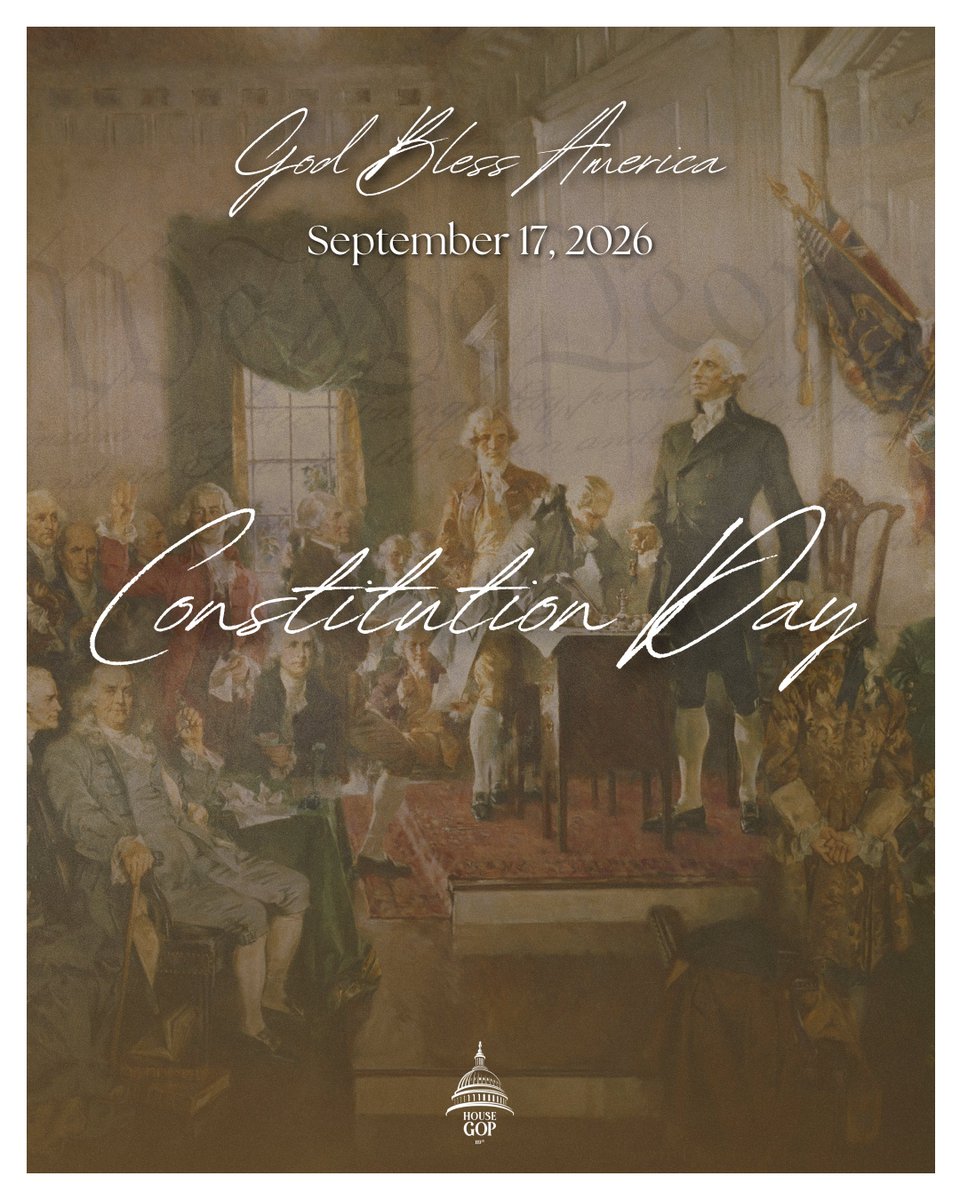 RepJoeWilson's tweet photo. Happy Constitution Day and Citizenship Day! Today marks 239 years since the delegates at the Constitutional Convention signed the U.S. Constitution. We celebrate the rights of all Americans and congratulate those who have become U.S. citizens. https://t.co/azweHZTynW