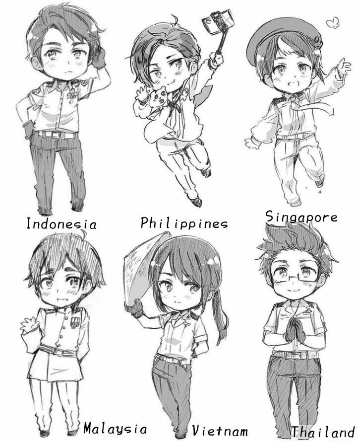 slugcopter's tweet photo. I wish people talked abt this group more because they’re literally the best group in hetalia i love them all so much https://t.co/0gA2nkrjqb