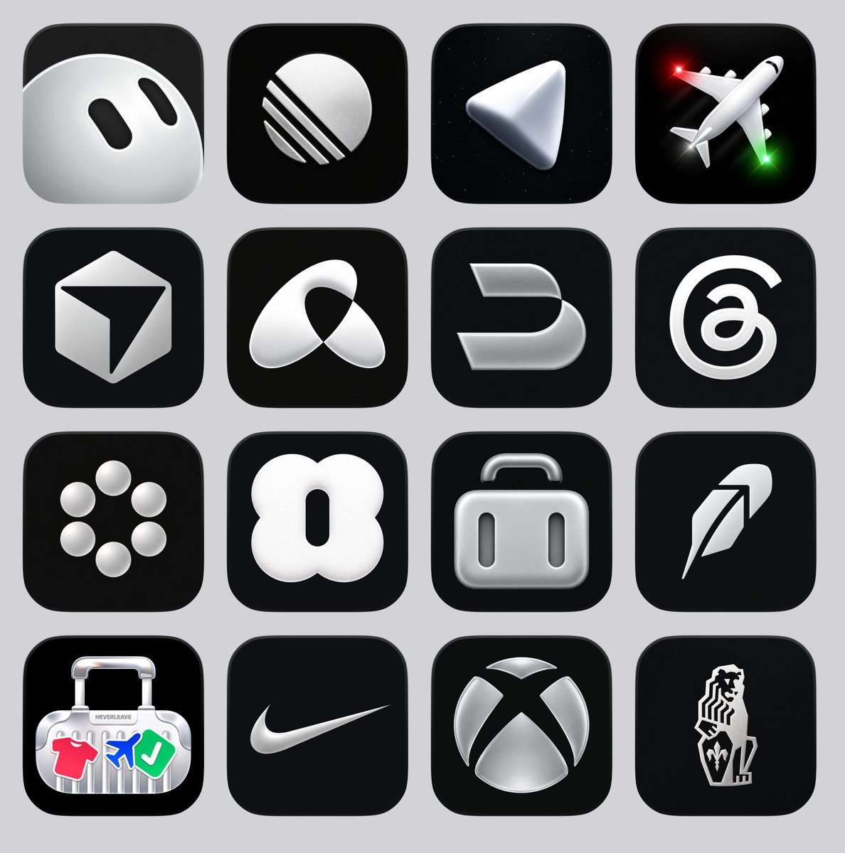 trevorosswald's tweet photo. Working on redesigning my app icon and these are some icons that I keep coming back to for inspiration. https://t.co/FtrXiLzASO
