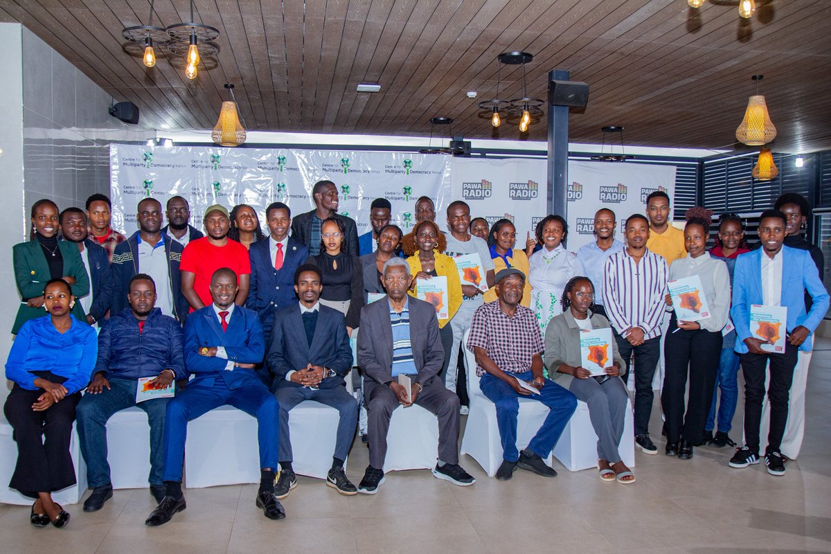 CMDKenya's tweet photo. 🇰🇪 From Kenya’s national interest to constitutional governance, sovereignty, development choices and youth agency, CMD-Kenya’s #KijanaJitokezeUwajibike Intergenerational Dialogue brought diverse perspectives and meaningful exchanges to the table.

With insights from Amb. Julius Okara and Awori Achoka, authors of Reclaiming Our Sovereignty, participants reflected on what national interest means to them, the importance of human capital investment and the role of young people in shaping Kenya’s future.

At CMD-Kenya, we are building spaces for intergenerational learning, informed dialogue and meaningful youth participation in Kenya’s democratic development.

A heartfelt thank you to our facilitators and all participants for enriching the conversation.

Missed the live stream? Catch the full dialogue on our YouTube channel. 
🎥: https://t.co/GsRuqXBV9Z

Stay tuned for the next one!😉

@Pawa254

🇰🇪 #KijanaJitokezeUwajibike