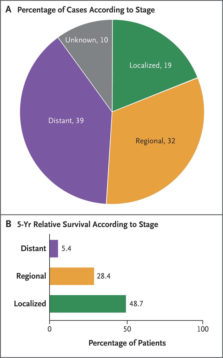 DraMartinezLago's tweet photo. 🧬 Esophageal cancer | NEJM Review

🔀 SCC and adenocarcinoma: distinct diseases
🎯 Treatment increasingly guided by histology + biomarkers
🧪 PD-L1 | HER2 | CLDN18.2 | dMMR
🚀 Toward more personalized multimodal care

🔗 https://t.co/q0eNWcSlAT https://t.co/G3tatFPRo3