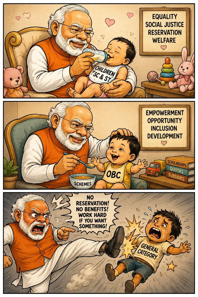 Puspendu_RSP's tweet photo. @ianuragthakur Chutiya teli bhi sewa hi kar raha hai  👇
#UGC_Exposed_Jatiwadi_Modi 
#RepealModiAct https://t.co/U1ImFuaEBy