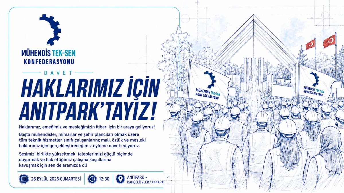 Mehmetali1090's tweet photo. Kariyer meslek grupları arasında hakkı teslim edilmeyen tek meslek grubu Mühendislerdir. Bunun ülkemizin geleceğine katkı sunmayacağı gün gibi aşikar. Bu yanlıştan dönmek lazım.
#KamuMühendisleriAnıtParkta
@RTErdogan 
@mahmutarikansp 
@erbakanfatih 
@dbdevletbahceli https://t.co/scWQFameqR