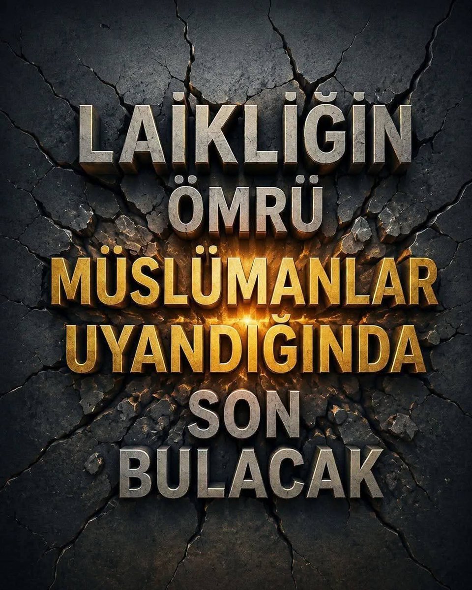 ozdemir19720's tweet photo. Biz Müslümanlar ne zaman Mümin olursak,ALLAH CC bu Dünyanın Yönetimini tekrar bize verecektir..
Biz bu Dünyaya ALLAH CC nun Nizamını yaymak için gönderildik,Kamalin Laiklik Nizamını yaymak için değil. https://t.co/ZHX3hX3aWc