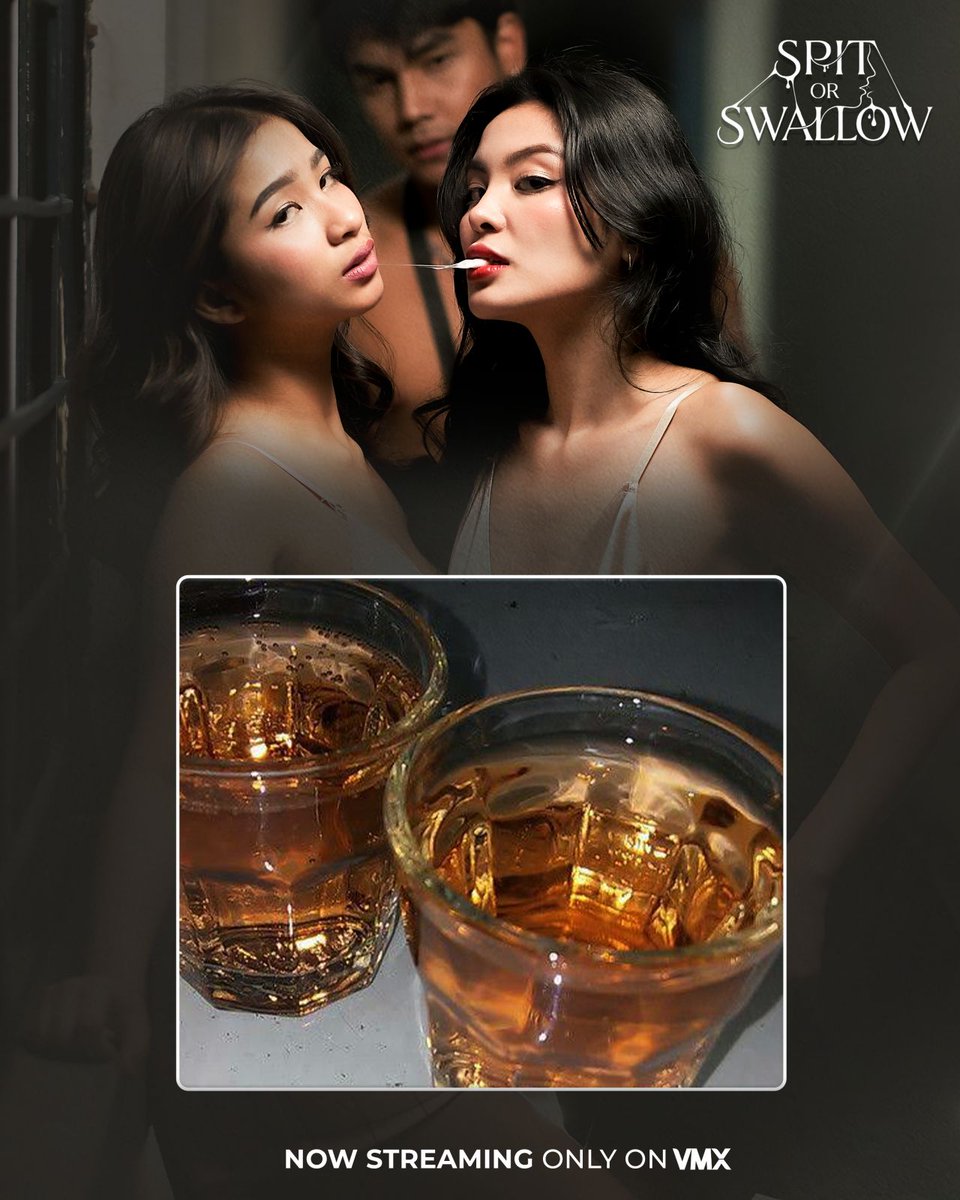 VMXPH's tweet photo. 𝗠𝗘𝗥𝗢𝗡 𝗞𝗔 𝗕𝗔? 𝗣𝗔𝗜𝗡𝗨𝗠𝗜𝗡 𝗠𝗢 𝗦𝗜𝗟𝗔 🥛

Watch SPIT OR SWALLOW 𝗡𝗢𝗪 𝗦𝗧𝗥𝗘𝗔𝗠𝗜𝗡𝗚 only on VMX!

Kung uhaw ka, mas uhaw siya 👅 Starring #KimYashii #RinoaHalili #GhionEspinosa

Directed by Sigrid Polon

Tutok mo dito 👉 https://t.co/yCk4JTZN4S

#VMXSOS https://t.co/ubYWEzyP7C