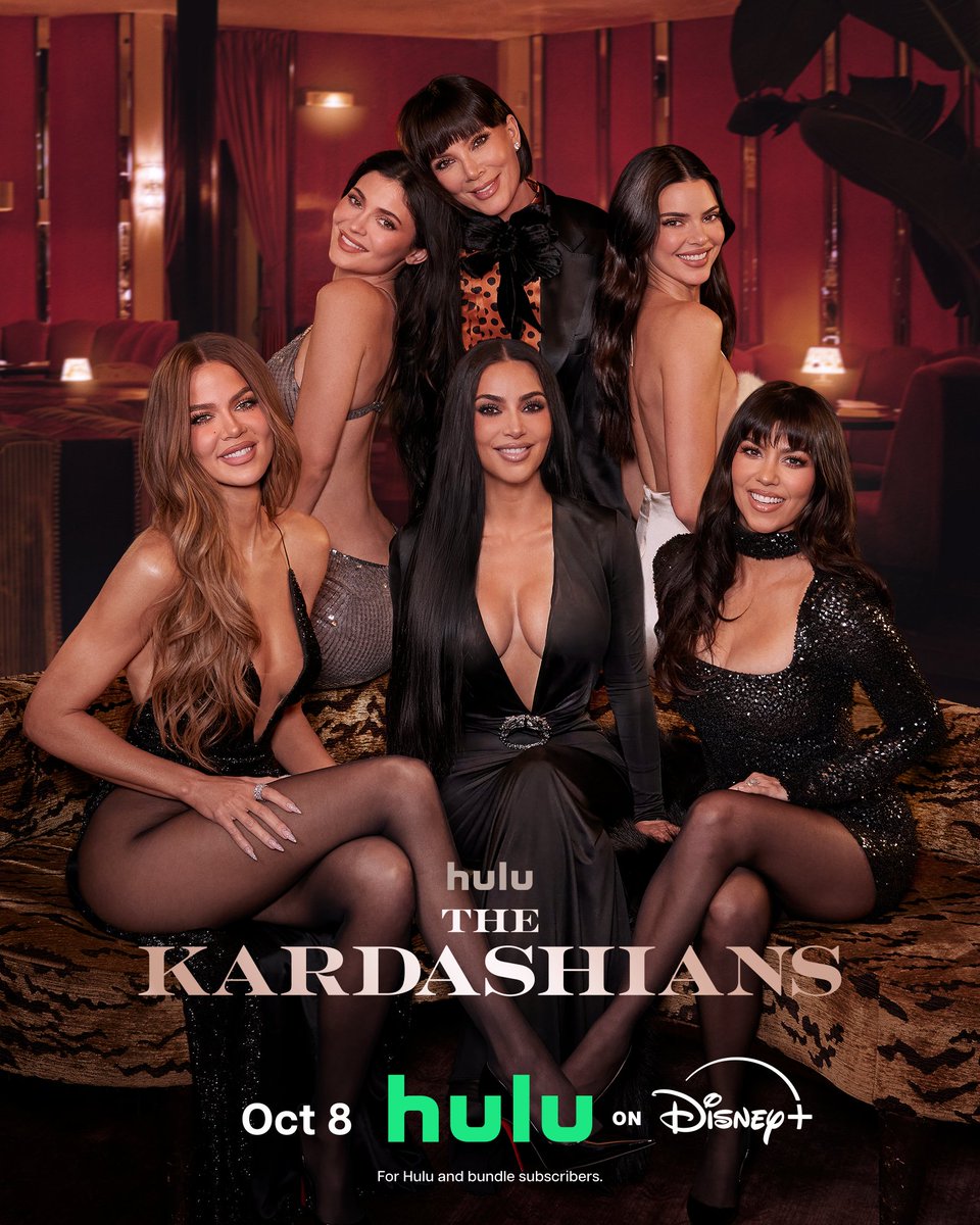 kardashianshulu's tweet photo. it's all about family 🤍 season 8 of #TheKardashians premieres october 8 on @hulu and Hulu on Disney+. https://t.co/0mDnvvJ0GW