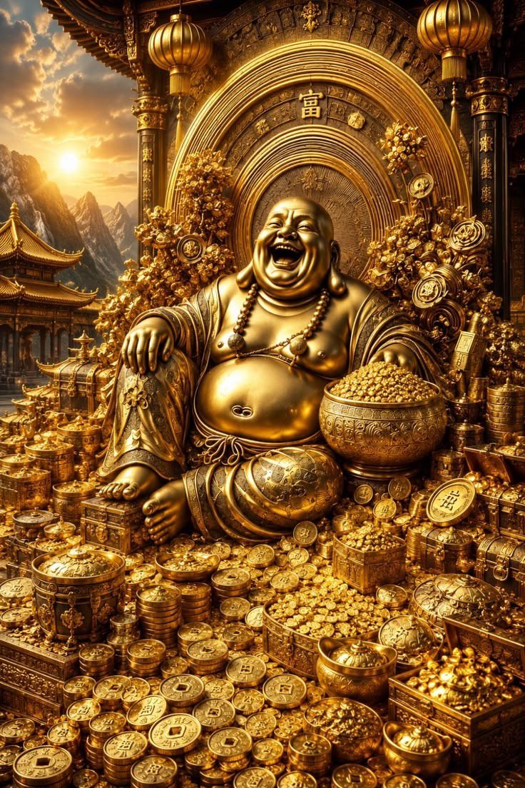 jr_sangy's tweet photo. Manifesting that laughing budda gives us unlimited wealth https://t.co/yRCloEyTsf