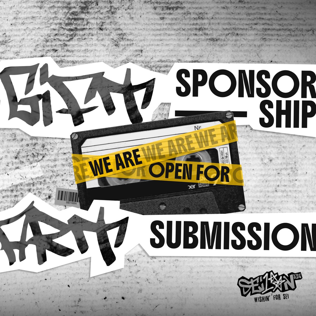 Casseitte04's tweet photo. Calling all #Casseitte! 📼

The submission lines for #SEI100N's Cafe Event are officially OPEN!

🎨 Art Submission
🎁 Gift Sponsorship

Let’s make this celebration unforgettable together!🖤

🔗 Link on reply https://t.co/jyr9AMMSaS