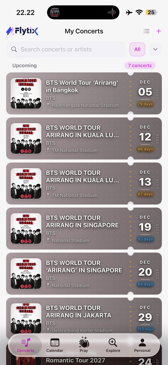 ayaaaaasssssss's tweet photo. 79 hari lagiiiii gaksabar BTS Arirang Sea tour🥳 https://t.co/Wlja7gJGsj