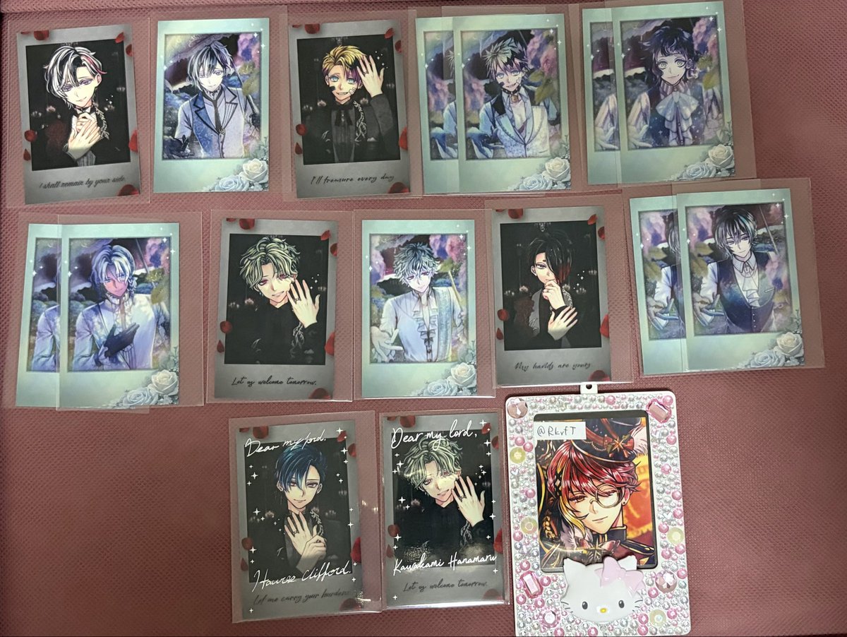 RkvfT's tweet photo. 【交換】悪魔執事と黒い猫 あくねこ テーマパークデート 6月 チェキ風カード

譲：ベリアン、ロノ、バスティン、ハウレス、ボスキ、ラムリ、ミヤジ、ハナマル、ユーハン、ベレン、クロウザー

求：フェネス　（Rは食べ歩き以外）
※R⇄Rのみ

池袋お手渡し希望

検索からでもお気軽にお声掛けください https://t.co/LmzaDW5Ham