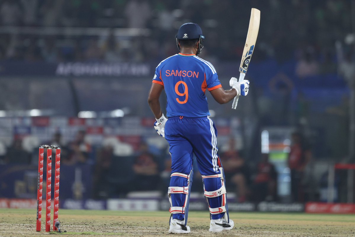 Akhil1749's tweet photo. Hoping to see him in ODIs too... @IamSanjuSamson 
#SanjuSamson
@BCCI
@ChennaiIPL
#ChennaiSuperKings 
#CSK https://t.co/crgR4dbNxL
