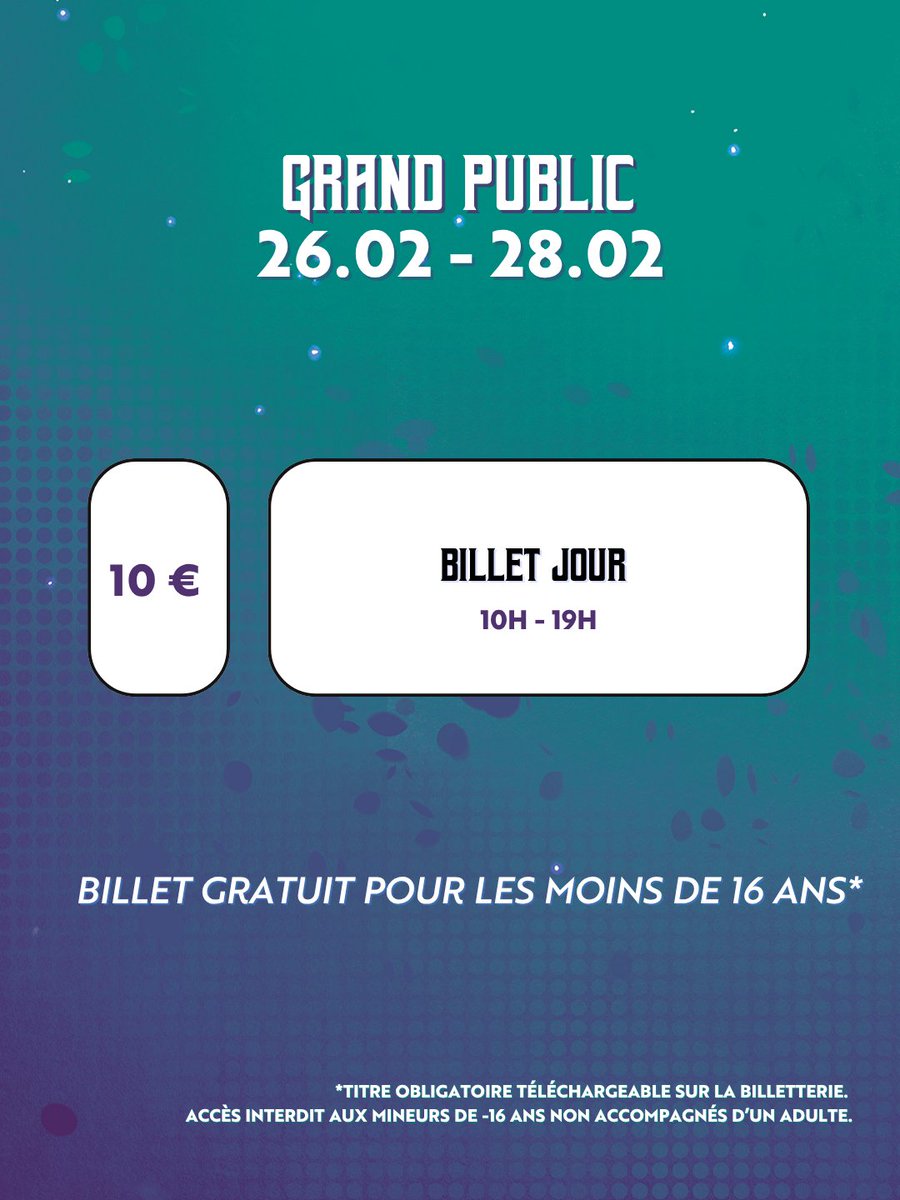fijcannes's tweet photo. Vous êtes prêts ? Le moment approche… ⏳🎲

La billetterie du #FIJ2027 ouvre ses portes le 6 octobre à 9h !

🎟️ À vos agendas. À vos alarmes. À vos clics. 📲⏰

🔗 Toutes les infos sur notre site web https://t.co/0eOjaixtZT

#FIJ #FIJ2027 #FestivalDesJeux #Cannes #CannesFrance https://t.co/dgRZBNiWIU