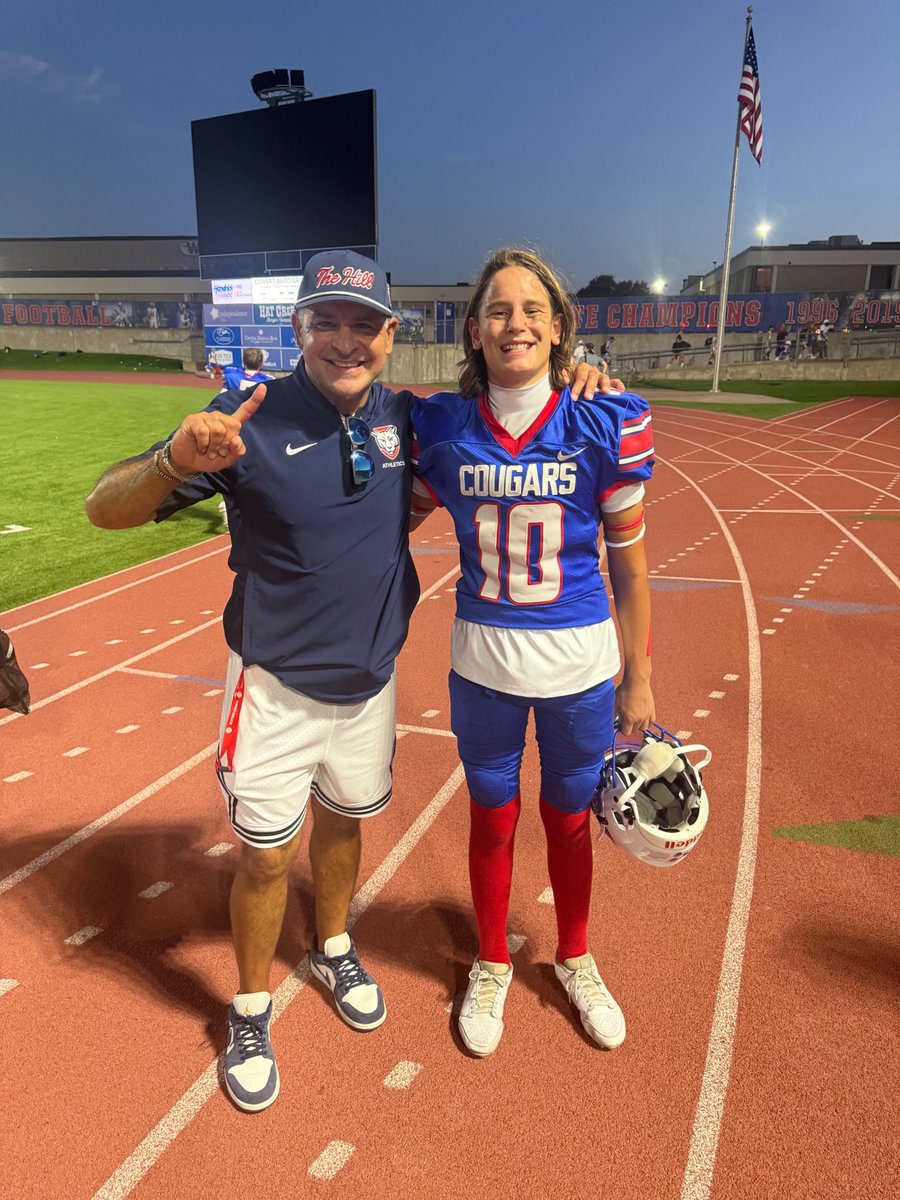 MarcelloM_2032's tweet photo. Awesome team win 48-0.

O-line was awesome, WRs and backs made plays, and the defense was dominant again.

3-6, 135 yds, 2 TD | 1-20 rush TD

Grateful for my teammates and coaches. Looking forward to the next one.

@Westlake_Nation  @QBHitList  @txqb  @Elite11  @CSAPrepStar  @Prep2Play  @AaronTavitas @JavanteTaylorJr 

#ClassOf2032 #Grateful #westlakefootball