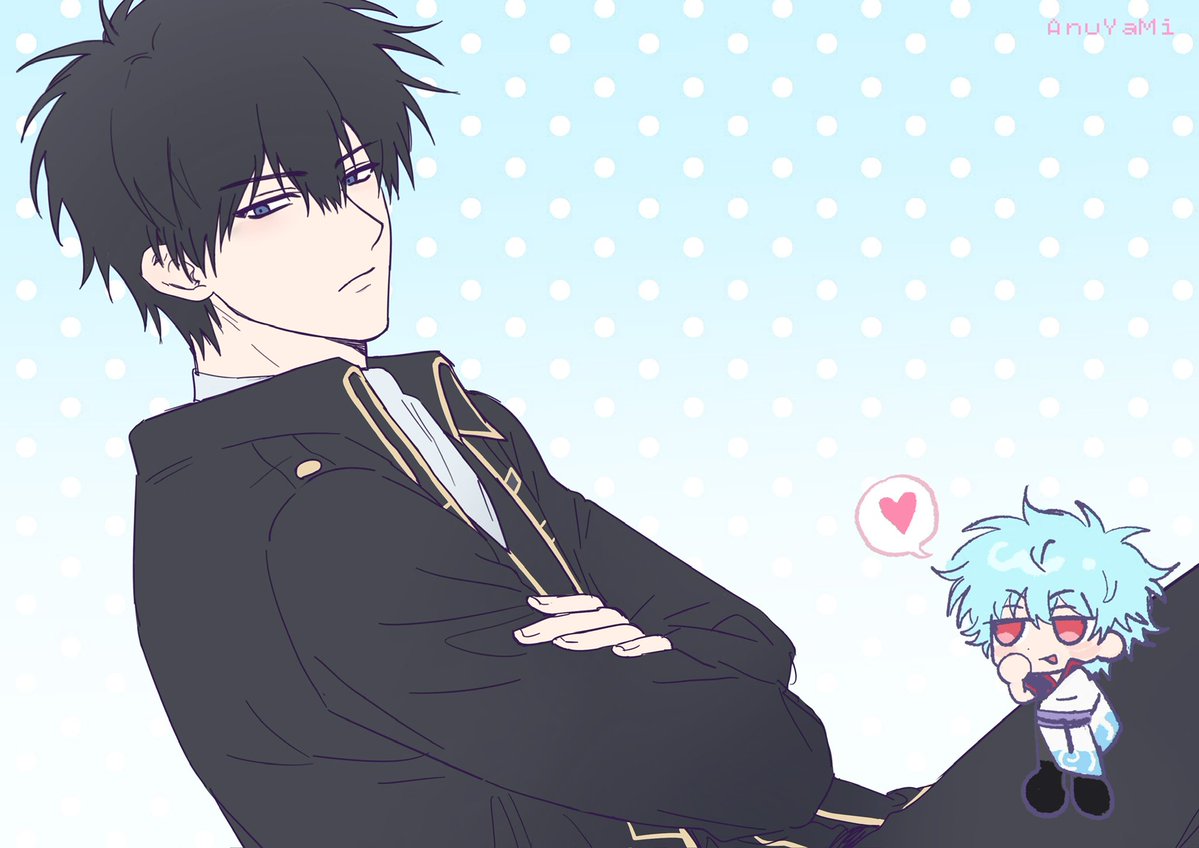 _AnuYaMi's tweet photo. I’ve reposted this a million times, it’s my old art that I barely managed to finish😭😭😭😭 #銀土 https://t.co/33eegSRYp3