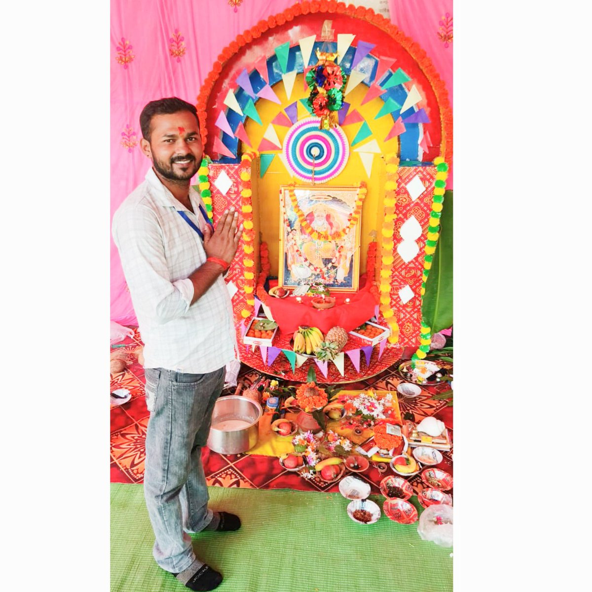 SSatnami123's tweet photo. Puja karte samay 🙏 https://t.co/S390sSzzDD