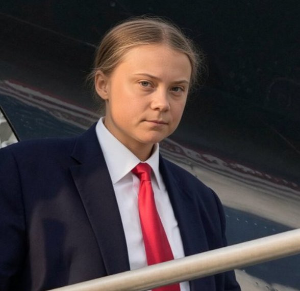 HPA17's tweet photo. @0deFren @ShakeyPremis @JoeTheMiner0 @wander_investor @GavMcCracken Calvin spotted yesterday wearing a tie - wait, maybe that's Greta Thunberg🤷‍♂️ https://t.co/R37SPLGlc0