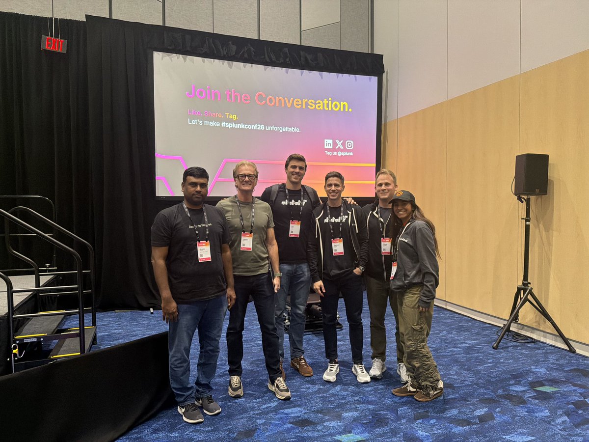 GuildAI's tweet photo. That's a wrap for #splunkconf26!
Thanks to the @splunk team for partnering with us on the breakout stage—and self-improving agents.
If you missed us on the floor, check out our latest demo to find out how we reduced AI agent costs by 87% using our own Agent Optimizer https://t.co/yl9EpBRRbo
And if you're in San Jose next week, swing by the @WeAreDevs World congress and come grab some piping-hot swag from the Guild swag forge.
Until next time!