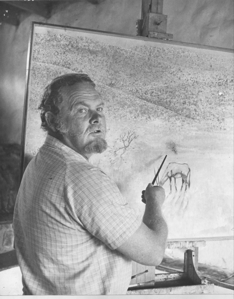 AJOpperman's tweet photo. Gordon Vorster, visuele kunstenaar, akteur en rolprentmaker, is op 17 September 1924 in Warrenton gebore.
Hy het skone kunste aan Wits gestudeer en was die skepper van sowel dokumentêre as speelfilms. Hy is in 1988 dood in sy kliphuis naby Broederstroom. https://t.co/OJ75gDV7UG