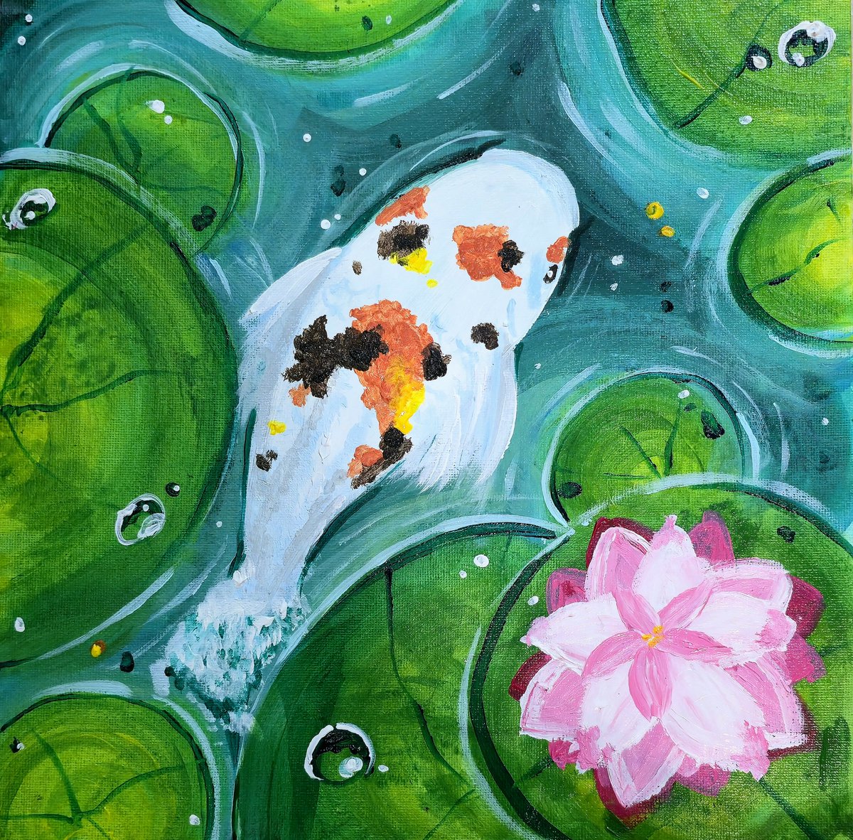 kureijiollie's tweet photo. I DECIDED TO WIND DOWN AFTER WORK AND PAINTED :DDD 🪷✨️ https://t.co/WhDgBG9fZA