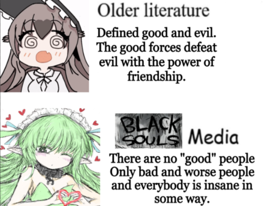 CakeyAndStuff's tweet photo. We love Black Souls https://t.co/7DbDscgbua