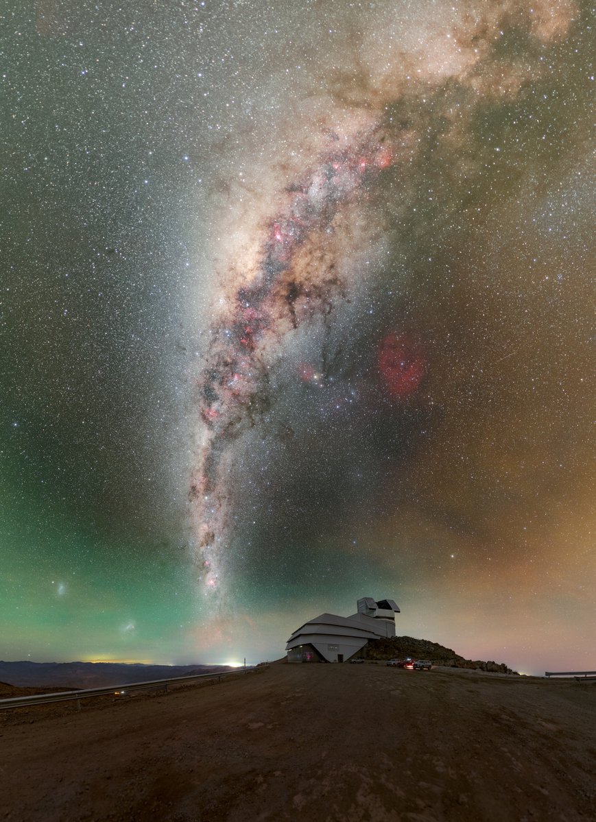 WorldAndScience's tweet photo. An awe-inspiring view of the Vera C. Rubin Observatory high above the Andes on Cerro Pachón

Credit: RubinObs/NOIRLab/SLAC/NSF/DOE/AURA/P. Horálek (Institute of Physics in Opava) https://t.co/S0Px9kagJj