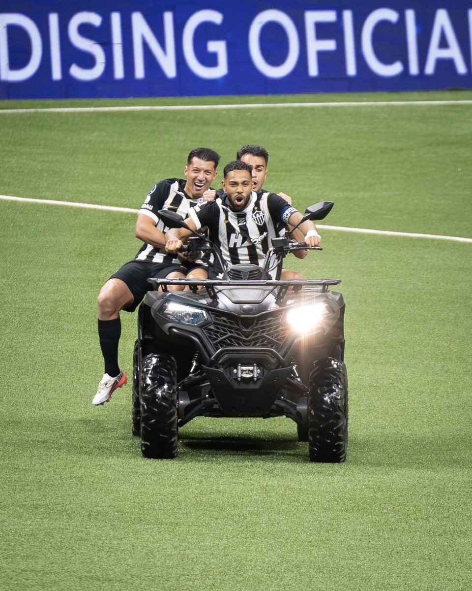 Atletico's tweet photo. BUMBA! 😤🚜💨 https://t.co/DyUHncsY4h