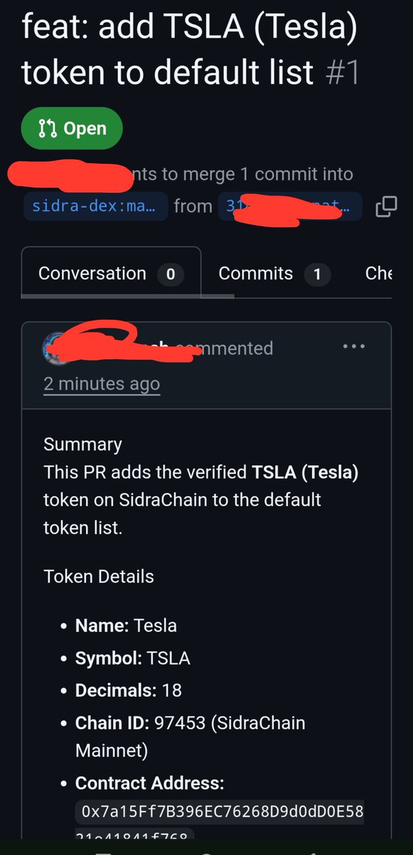 tslatoken's tweet photo. Applied verification and update on sidra dex..  hang on to your horses.. https://t.co/1s8jKYld4W
