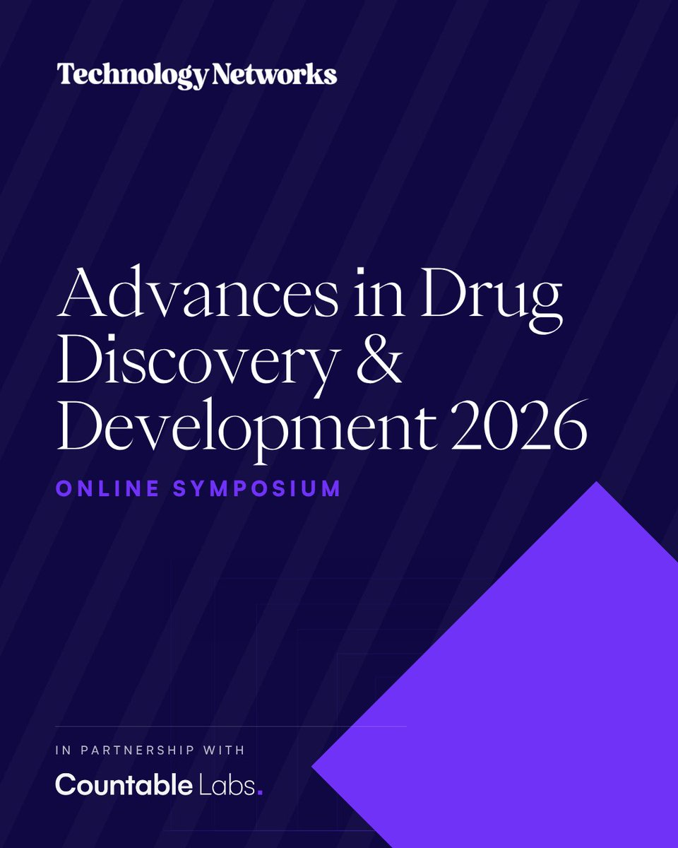 countablelabs's tweet photo. Countable Labs is proud to sponsor @tech_networks Advances in Drug Discovery &amp; Development 2026.

This online symposium explores how AI, computational methods, and emerging technologies like CAR-T are reshaping drug discovery and development.

Join us: https://t.co/ECWIHYLtjm https://t.co/Z0thg95OBK