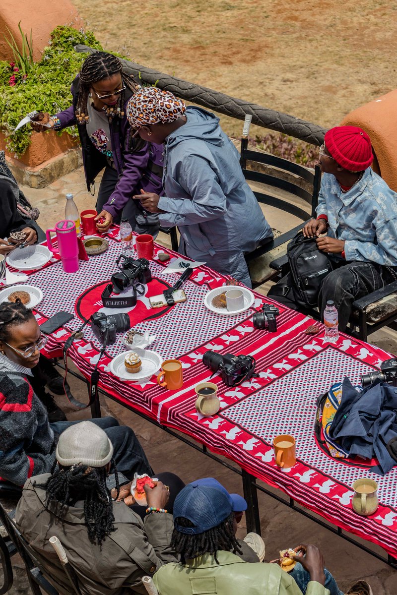 themasitsa's tweet photo. Nairobi Photographers met at the most photographed house in Africa, The African Heritage House. This was "MASKANI" Masterclass.

World Photography Day 2026 https://t.co/sf4X8Ny8Ok