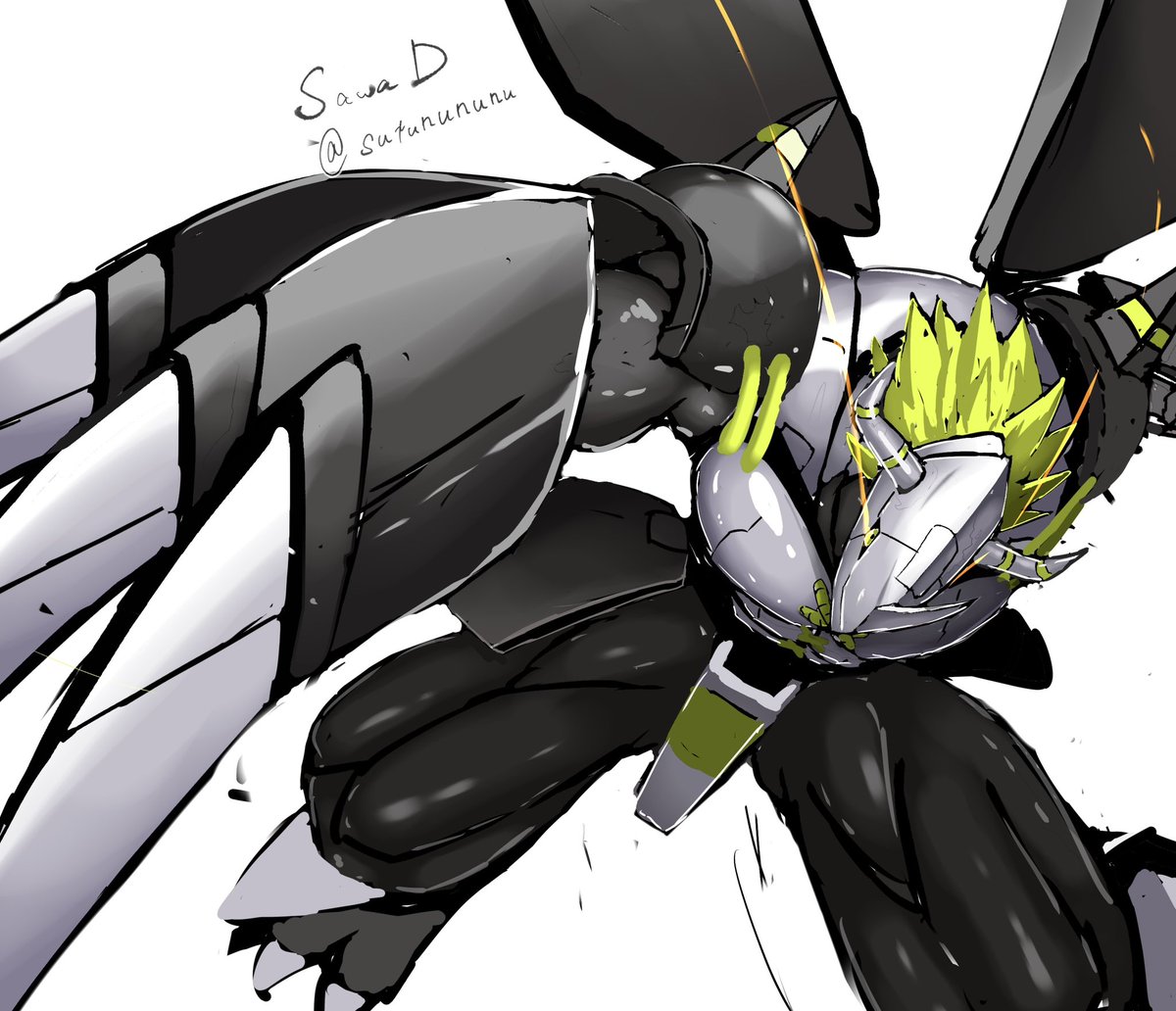 sutunununu's tweet photo. 次のskeb依頼絵　WIP🔥 https://t.co/d0Tk1CfoYq