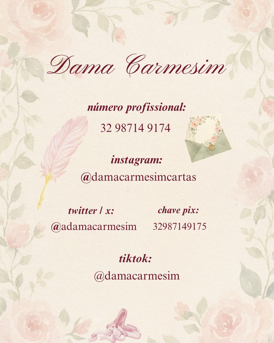 adamacarmesim's tweet photo. informações importantes sobre mim, preços dos meus atendimentos, regras e onde me encontrar ⋆｡𖦹 ˚ 🌺 ˚｡⋆ https://t.co/tuyZIRrYyv