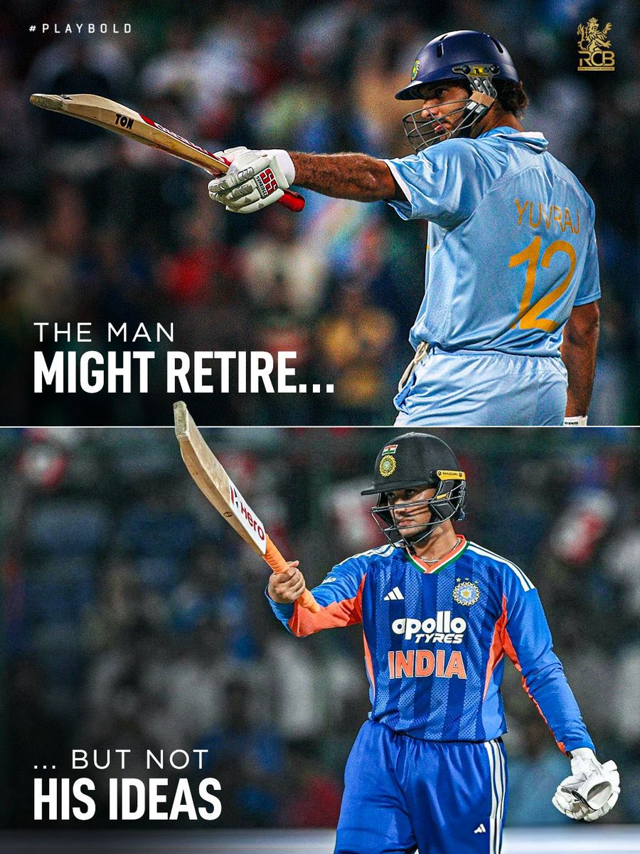 RCBTweets's tweet photo. Straight from the 𝗬𝘂𝘃𝗿𝗮𝗷 𝗦𝗶𝗻𝗴𝗵 𝗨𝗻𝗶𝘃𝗲𝗿𝘀𝗶𝘁𝘆 𝗼𝗳 𝗕𝗮𝘁𝘁𝗶𝗻𝗴. 🥶❤️‍🔥

📸: BCCI | #PlayBold #ನಮ್ಮRCB https://t.co/5kZOQr1JtW