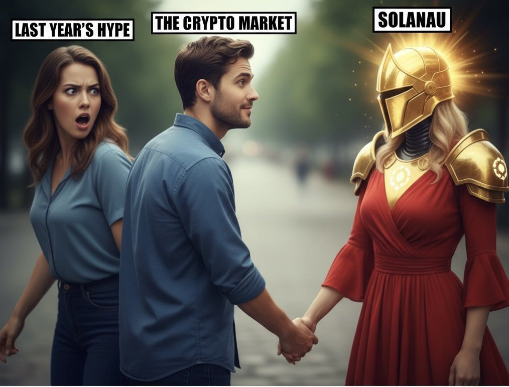 real13537's tweet photo. Crypto in one pics 
History repeats.
Last year's hype is over .solana is the new obsession 
new hype, same matket
@solana https://t.co/f0Io7k5MAR