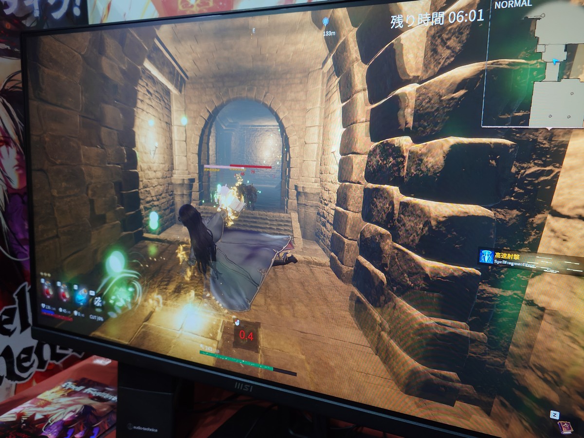4GamerNews's tweet photo. 最強魔法構築ローグライク「Spell Fragments」，魔法のバリエーションを強化中。独特すぎるビルドシステムは必見［TGS2026］
https://t.co/zColLpDjpF

飛行魔法や召喚魔法など，さまざまな魔法を用意。最大4人でのマルチプレイも開発中だ https://t.co/8TsYz6UwDF