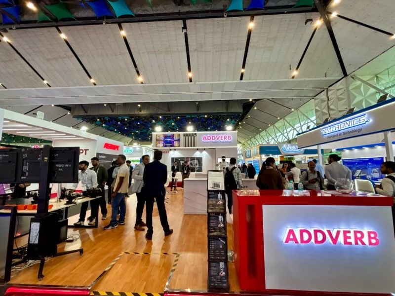 Addverb_Tech's tweet photo. SEMICON India 2026 is underway. Addverb is at Booth 1446, showcasing automation built for the precision semiconductor operations demand, from material handling and traceability to storage, retrieval and intelligent intralogistics.

📍 Hall 1, Yashobhoomi, Dwarka 📅 17–19 Sept

#SEMICONIndia #Semicon2026 #SemiconductorAutomation