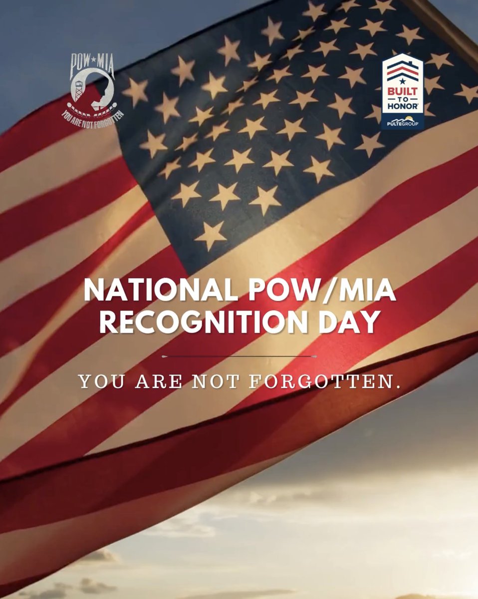 BuiltToHonor's tweet photo. Their service. Their sacrifice. Their legacy. We remember. ๐บ๐ธ
#ThankYouVeterans #ServiceAndSacrifice #POWMIADay #HonorAndRemember https://t.co/pc8M7qBphw